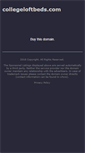 Mobile Screenshot of collegeloftbeds.com